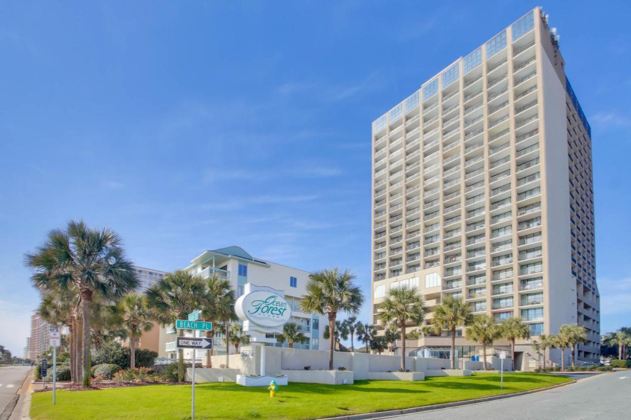 Ocean View Ocean Forest Plaza W Balcony Myrtle Beach Exterior foto